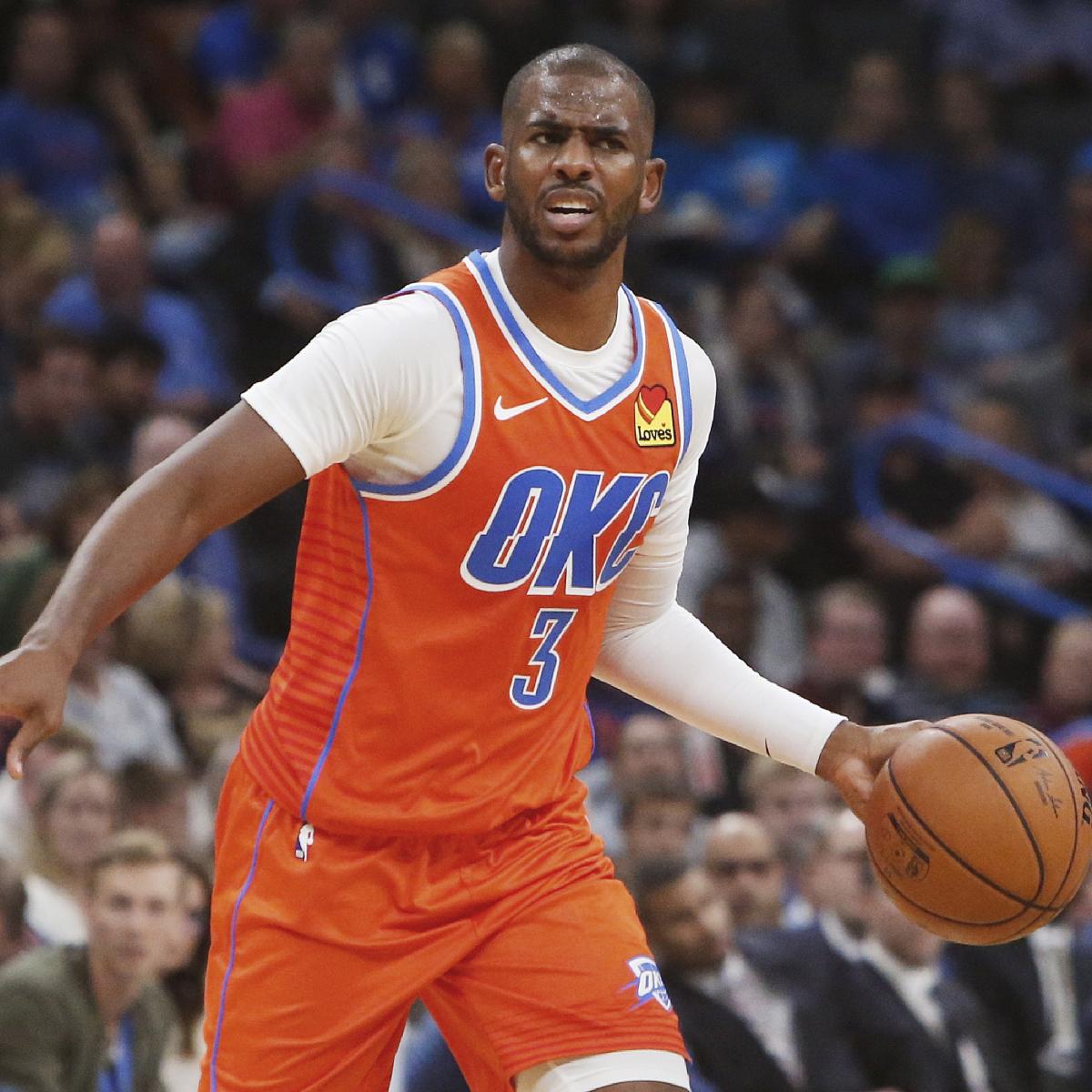 Thunder S Chris Paul Hopes Rockets Players Don T Get In Trouble