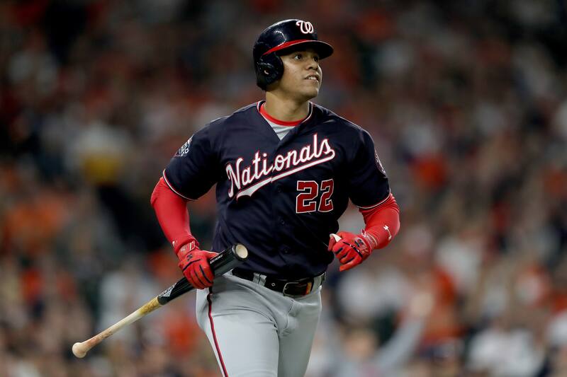 Astros Alex Bregman Nationals Juan Soto Discuss Carrying Bats Astros Alex Bregman Nationals Juan Soto Discuss Carrying Bats