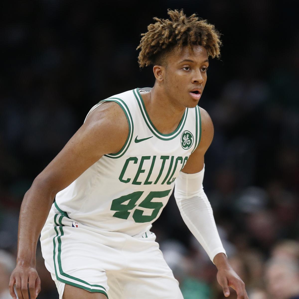 Celtics' Romeo Langford Suffers Wrist Injury, Playoff Availability Uncertain thumbnail