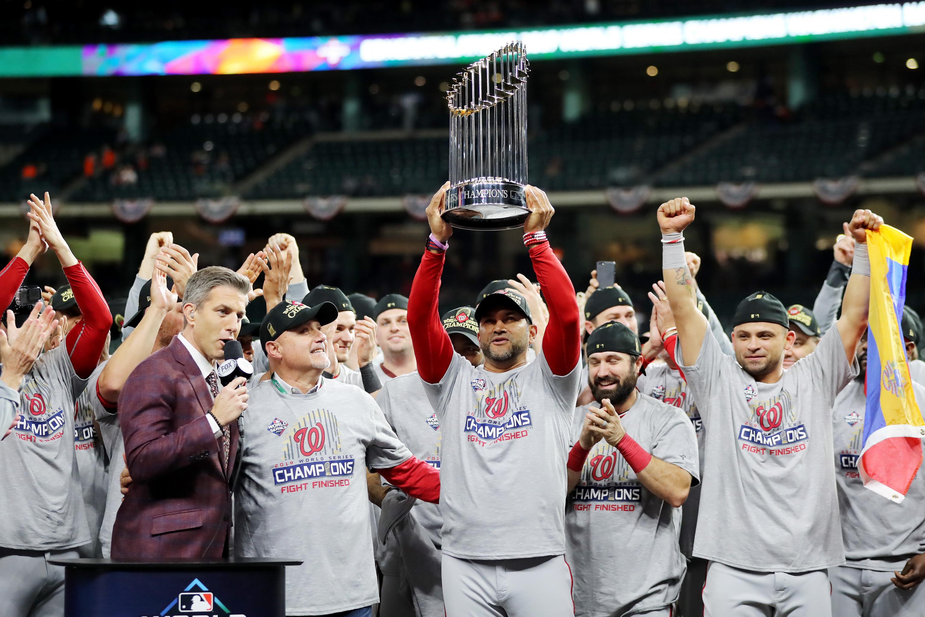 Washington Nationals beat Houston Astros in Game 7 to win franchise's first  World Series : r/sports