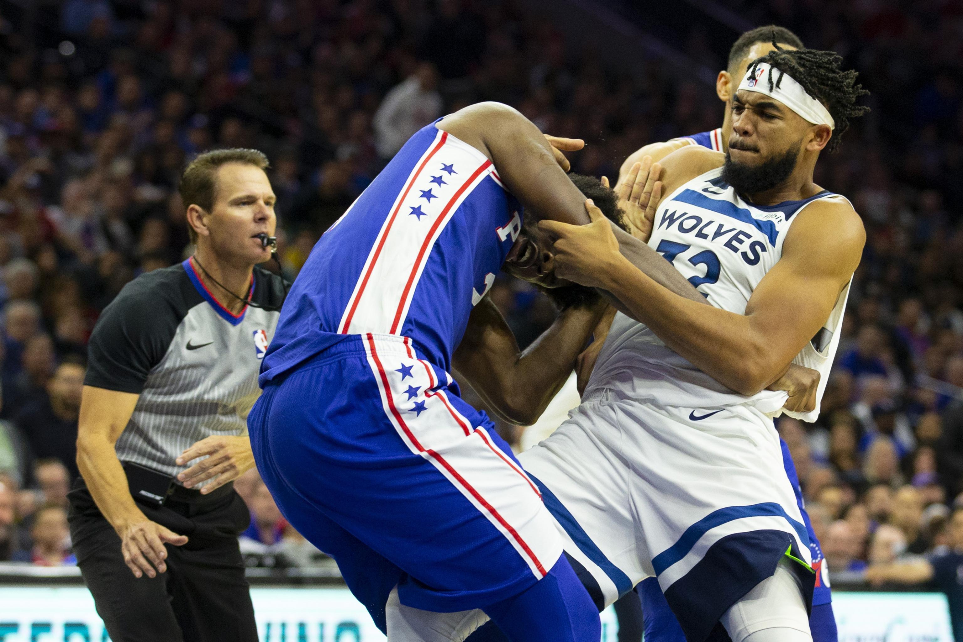 Karl Anthony Towns Says Joel Embiid All Bark No Bite On Ig