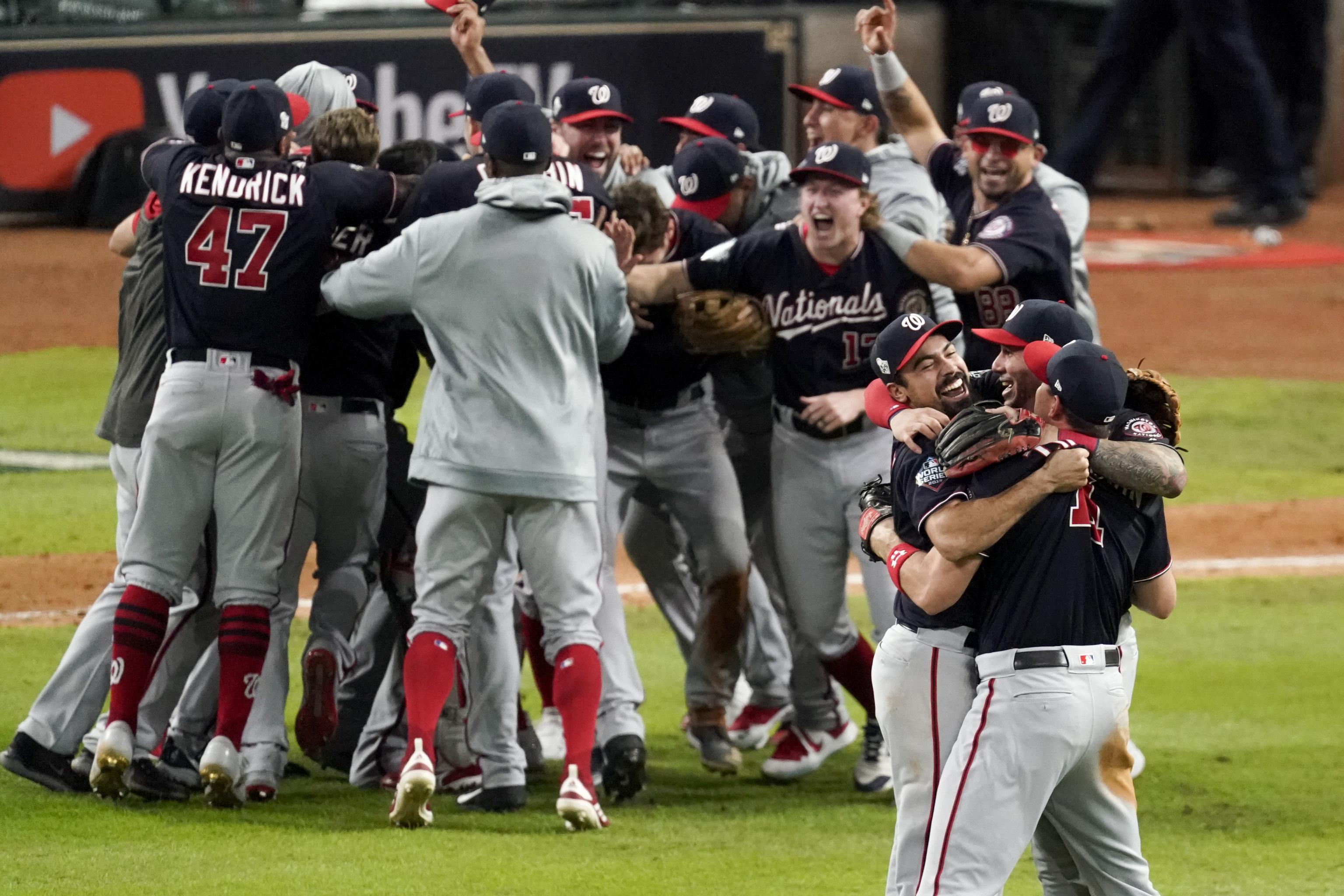 2019 MLB World Series bracket: Playoff results as Nationals defeat Astros  for championship 