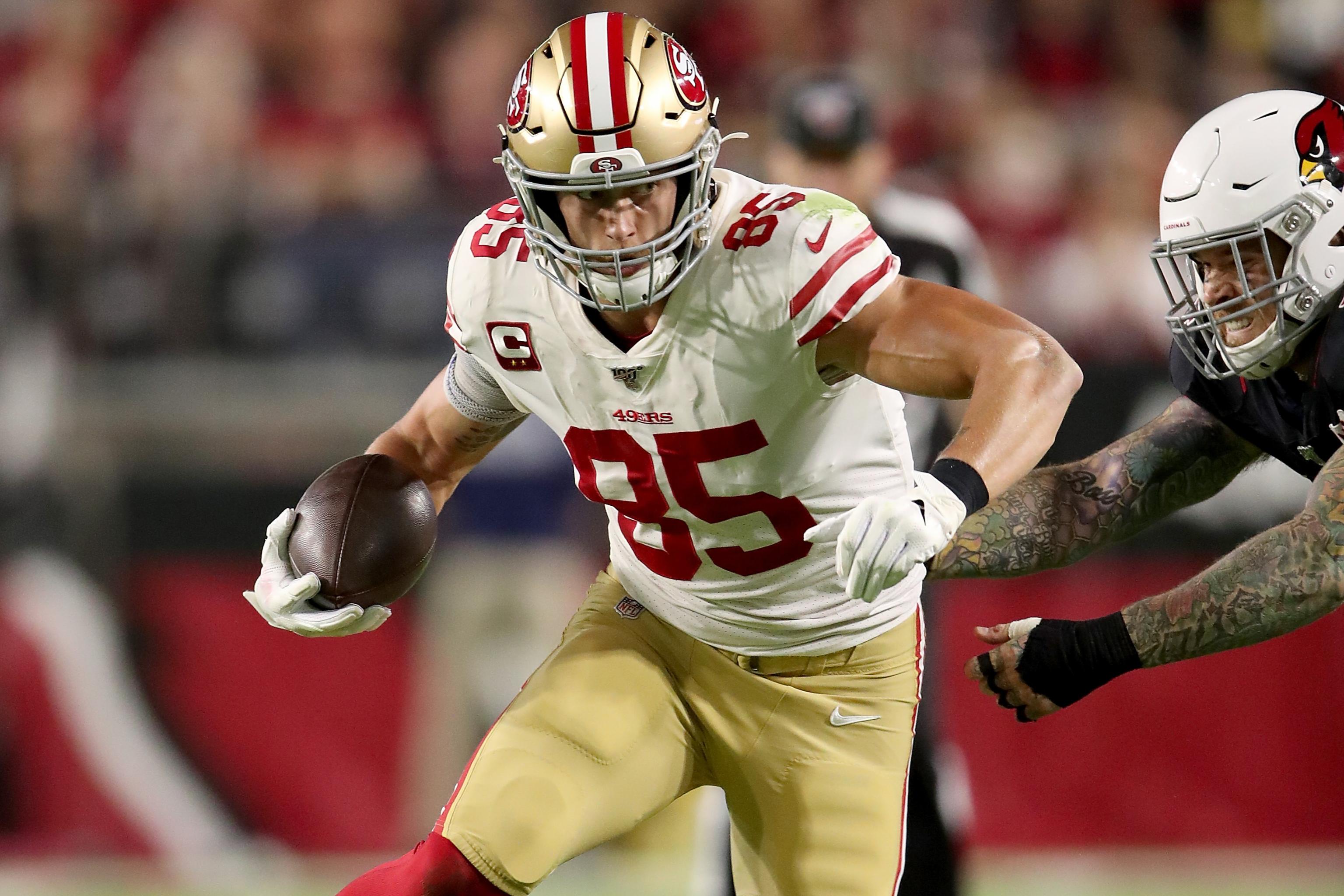 49ers' George Kittle Out With Hip Injury