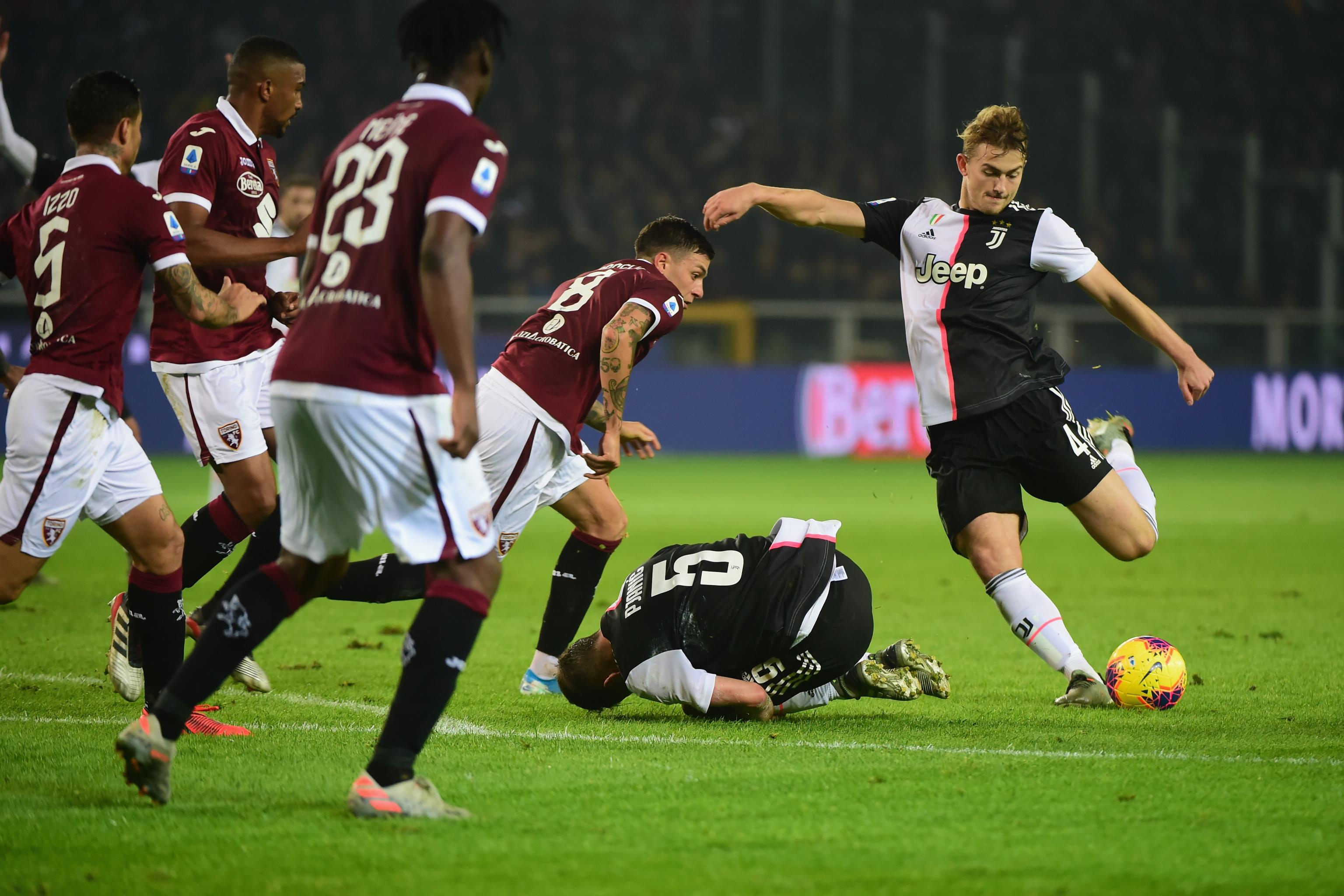 Matthijs de Ligt Hands Juventus Crucial Win vs. Torino | Bleacher ...
