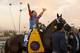 ARCADIA, CALIFORNIA - NOVEMBER 02: Jockey Irad Ortiz Jr. aboard Vino Rosso reacts after winning the Breeders' Cup Classic race at Santa Anita Park on November 02, 2019 in Arcadia, California. (Photo by Sean M. Haffey/Getty Images)