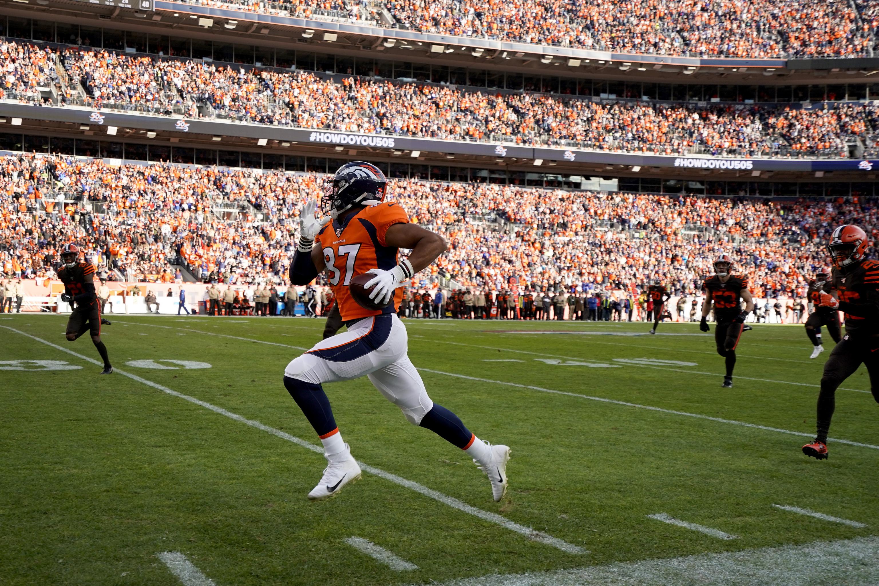 Denver Broncos: Joe Flacco impressed with Courtland Sutton's energy