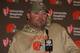 Cleveland Browns head coach Freddie Kitchens speaks after an NFL football game against the Denver Broncos, Sunday, Nov. 3, 2019, in Denver. The Broncos won 24-19. (AP Photo/David Zalubowski)