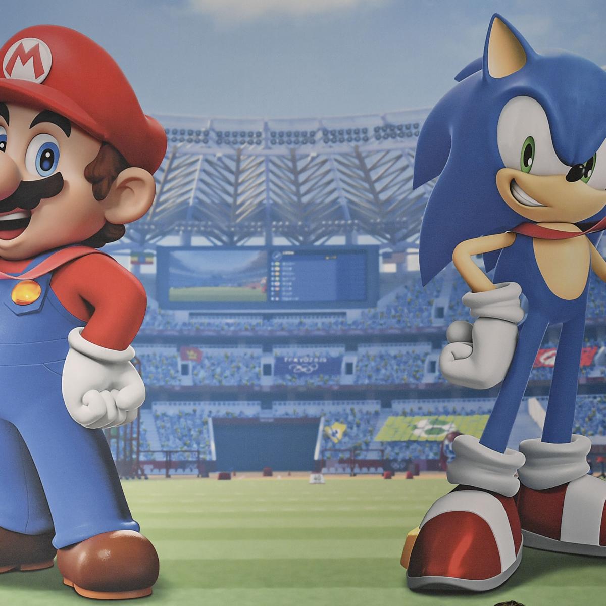 Look at our smiling speedy blue boi in his new kicks and apparel! (Mario &  Sonic at the Tokyo 2020 Olympic Games) : r/SonicTheHedgehog