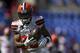BALTIMORE, MD - SEPTEMBER 29: Jermaine Whitehead #35 of the Cleveland Browns warms up before the game against the Baltimore Ravens at M&T Bank Stadium on September 29, 2019 in Baltimore, Maryland. (Photo by Scott Taetsch/Getty Images)