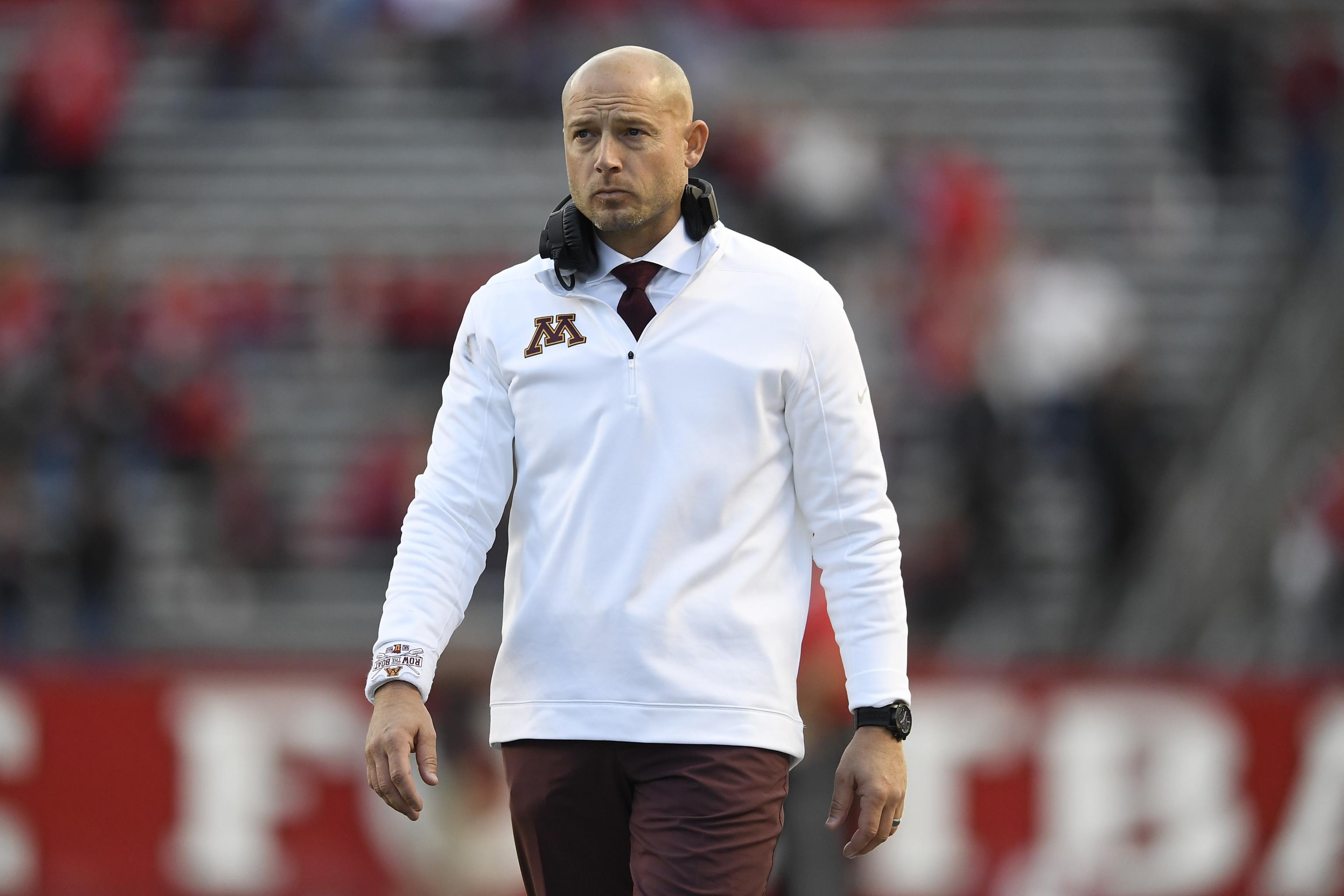 P J Fleck Minnesota Agree To 7 Year Contract Extension Amid 8 0