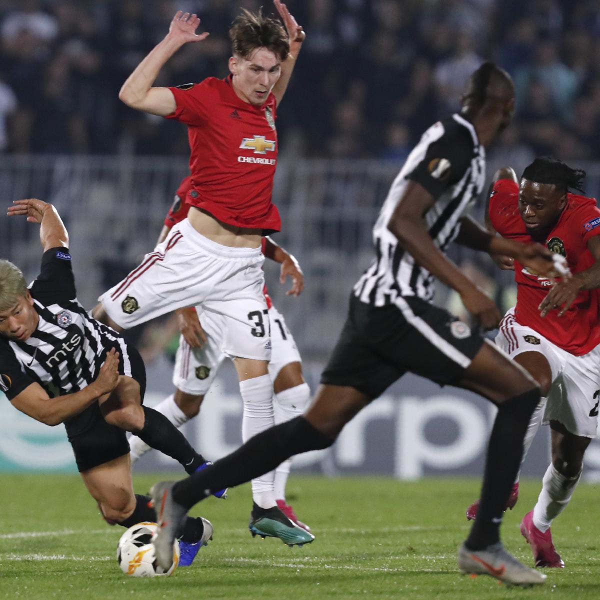 Manchester United Vs Partizan Belgrade Europa Odds Live Stream Tv Schedule News Scores