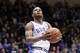 Duke guard Cassius Stanley (2) drives to the basket against Fort Valley State during the second half of an NCAA exhibition college basketball game in Durham, N.C., Wednesday, Oct. 30, 2019. (AP Photo/Gerry Broome)