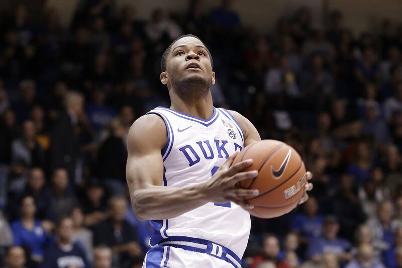 Tre Jones No 4 Duke Hang On To Beat No 3 Kansas In 2019