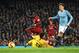MANCHESTER, ENGLAND - JANUARY 03: Sadio Mane of Liverpool shoots past Ederson of Manchester City as John Stones of Manchester City looks on during the Premier League match between Manchester City and Liverpool FC at the Etihad Stadium on January 3, 2019 in Manchester, United Kingdom. (Photo by Shaun Botterill/Getty Images)