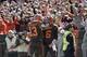 CLEVELAND, OHIO - OCTOBER 13: Odell Beckham #13 celebrates with Baker Mayfield #6 of the Cleveland Browns after Mayfield ran in a touchdown during the first quarter against the Seattle Seahawks at FirstEnergy Stadium on October 13, 2019 in Cleveland, Ohio. (Photo by Jason Miller/Getty Images)