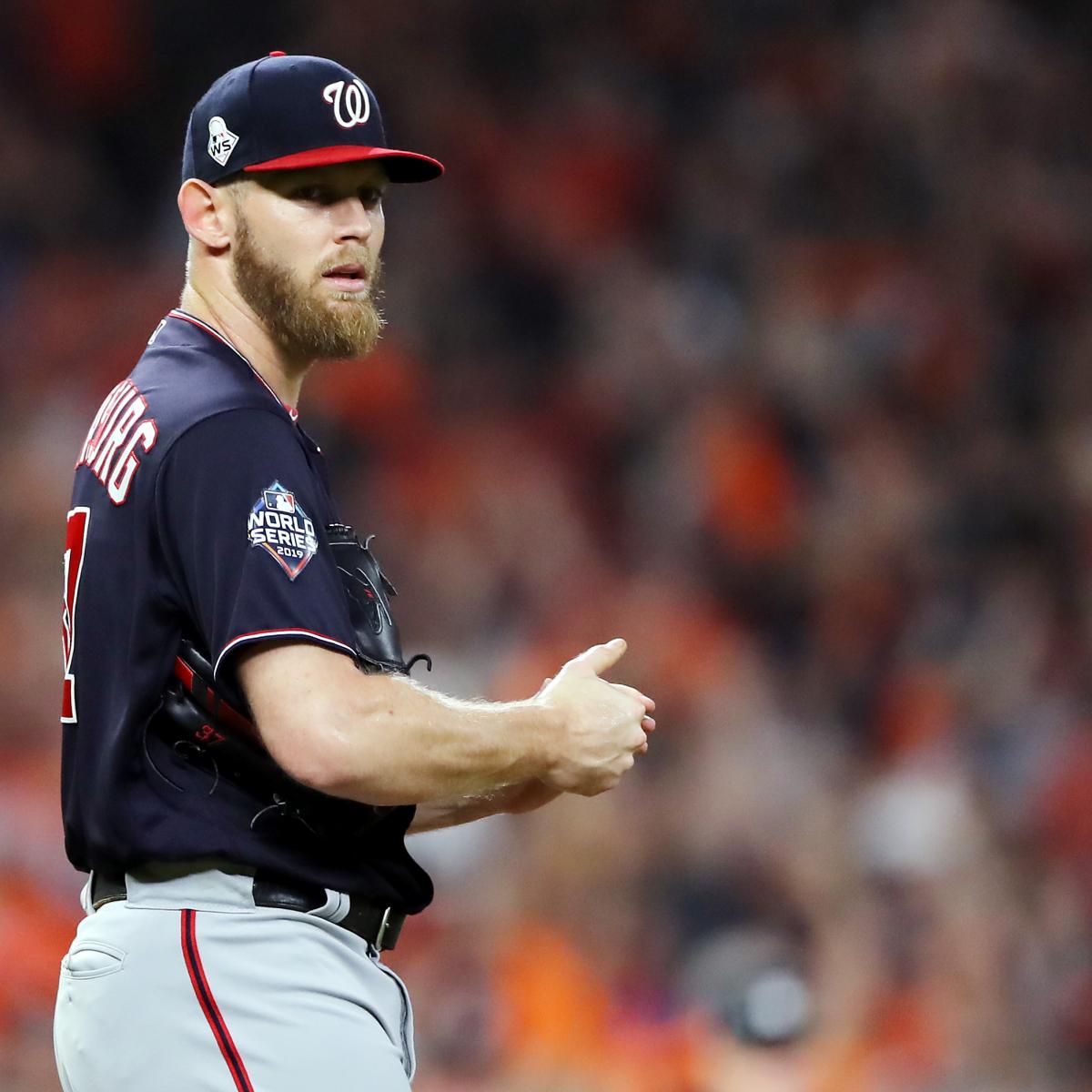 Nationals' Stephen Strasburg's Career Through 2019 (Reportedly Signs with  Nationals!) 