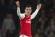 LONDON, ENGLAND - OCTOBER 27: Granit Xhaka of Arsenal reacts to the crowd after being substituted by Manager Unai Emery during the Premier League match between Arsenal FC and Crystal Palace at Emirates Stadium on October 27, 2019 in London, United Kingdom. (Photo by Visionhaus)