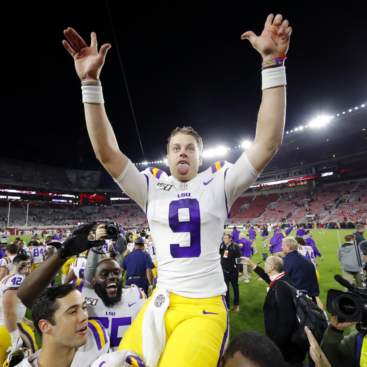 The Legend of Joe Burrow Grows as LSU Beats Alabama in Game of the Year, News, Scores, Highlights, Stats, and Rumors