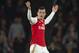 LONDON, ENGLAND - OCTOBER 27: Granit Xhaka of Arsenal reacts to the crowd after being substituted by Manager Unai Emery during the Premier League match between Arsenal FC and Crystal Palace at Emirates Stadium on October 27, 2019 in London, United Kingdom. (Photo by Visionhaus)