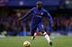 Chelsea's French midfielder N'Golo Kante controls the ball during the English Premier League football match between Chelsea and Crystal Palace at Stamford Bridge in London on November 9, 2019. (Photo by Adrian DENNIS / AFP) / RESTRICTED TO EDITORIAL USE. No use with unauthorized audio, video, data, fixture lists, club/league logos or 'live' services. Online in-match use limited to 120 images. An additional 40 images may be used in extra time. No video emulation. Social media in-match use limited to 120 images. An additional 40 images may be used in extra time. No use in betting publications, games or single club/league/player publications. / (Photo by ADRIAN DENNIS/AFP via Getty Images)