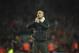 LIVERPOOL, ENGLAND - NOVEMBER 10: Pep Guardiola the head coach / manager of Manchester City reacts at full time after the Premier League match between Liverpool FC and Manchester City at Anfield on November 10, 2019 in Liverpool, United Kingdom. (Photo by Robbie Jay Barratt - AMA/Getty Images)