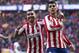 MADRID, SPAIN - NOVEMBER 10: Alvaro Morata of Atletico de Madrid celebrates after scoring his team's second goal during the La Liga match between Club Atletico de Madrid and RCD Espanyol at Wanda Metropolitano on November 10, 2019 in Madrid, Spain. (Photo by Quality Sport Images/Getty Images)