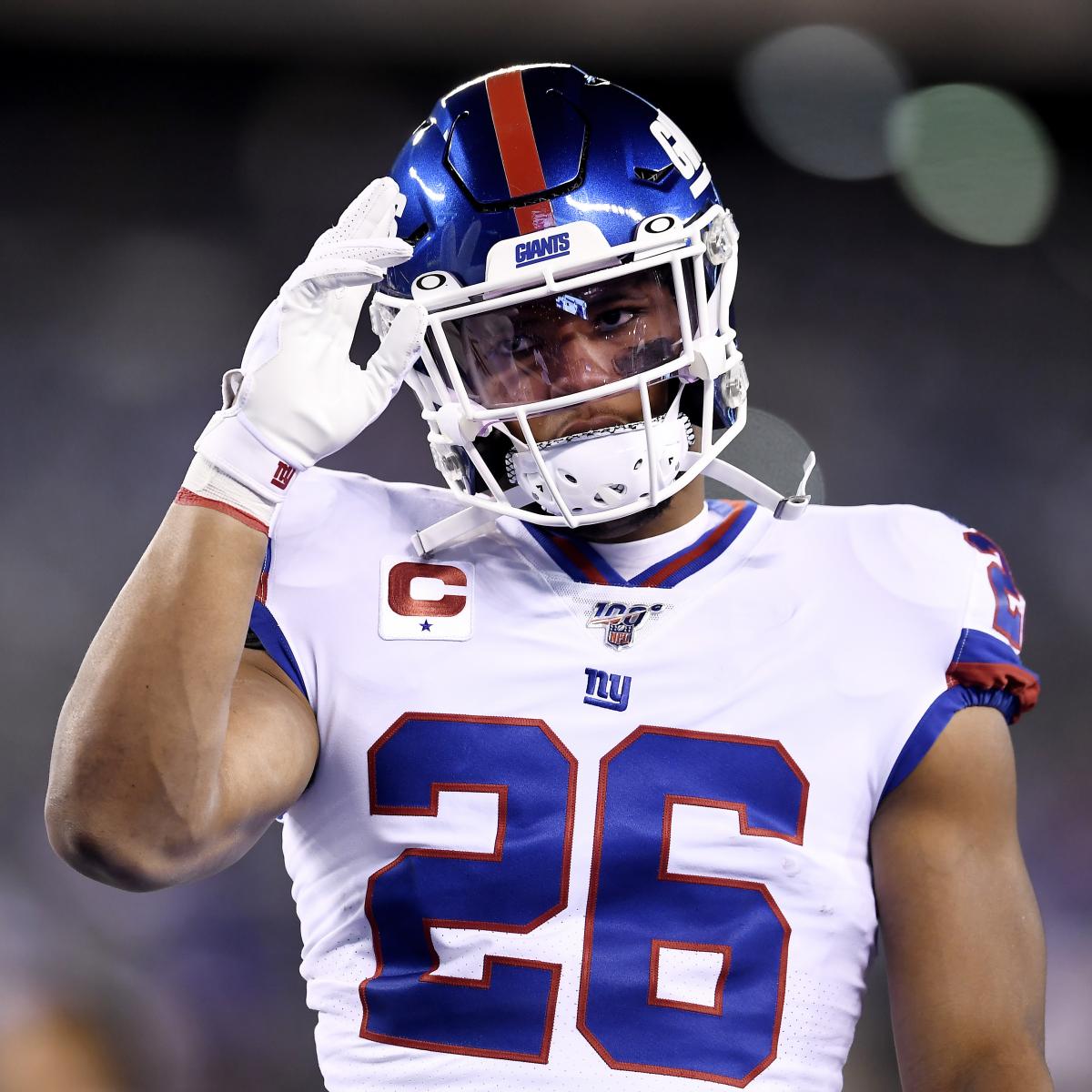 Report: Saquon Barkley Feared to Have Torn ACL After Knee Injury vs