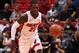 MIAMI, FL - NOVEMBER 12: Kendrick Nunn #25 of the Miami Heat handles the ball against the Detroit Pistons on November 12, 2019 at American Airlines Arena in Miami, Florida. NOTE TO USER: User expressly acknowledges and agrees that, by downloading and or using this Photograph, user is consenting to the terms and conditions of the Getty Images License Agreement. Mandatory Copyright Notice: Copyright 2019 NBAE (Photo by Issac Baldizon/NBAE via Getty Images)