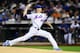 NEW YORK, NEW YORK - SEPTEMBER 25: Jacob deGrom #48 of the New York Mets pitches in the first inning of their game against the Miami Marlins at Citi Field on September 25, 2019 in the Flushing neighborhood of the Queens borough in New York City. (Photo by Emilee Chinn/Getty Images)