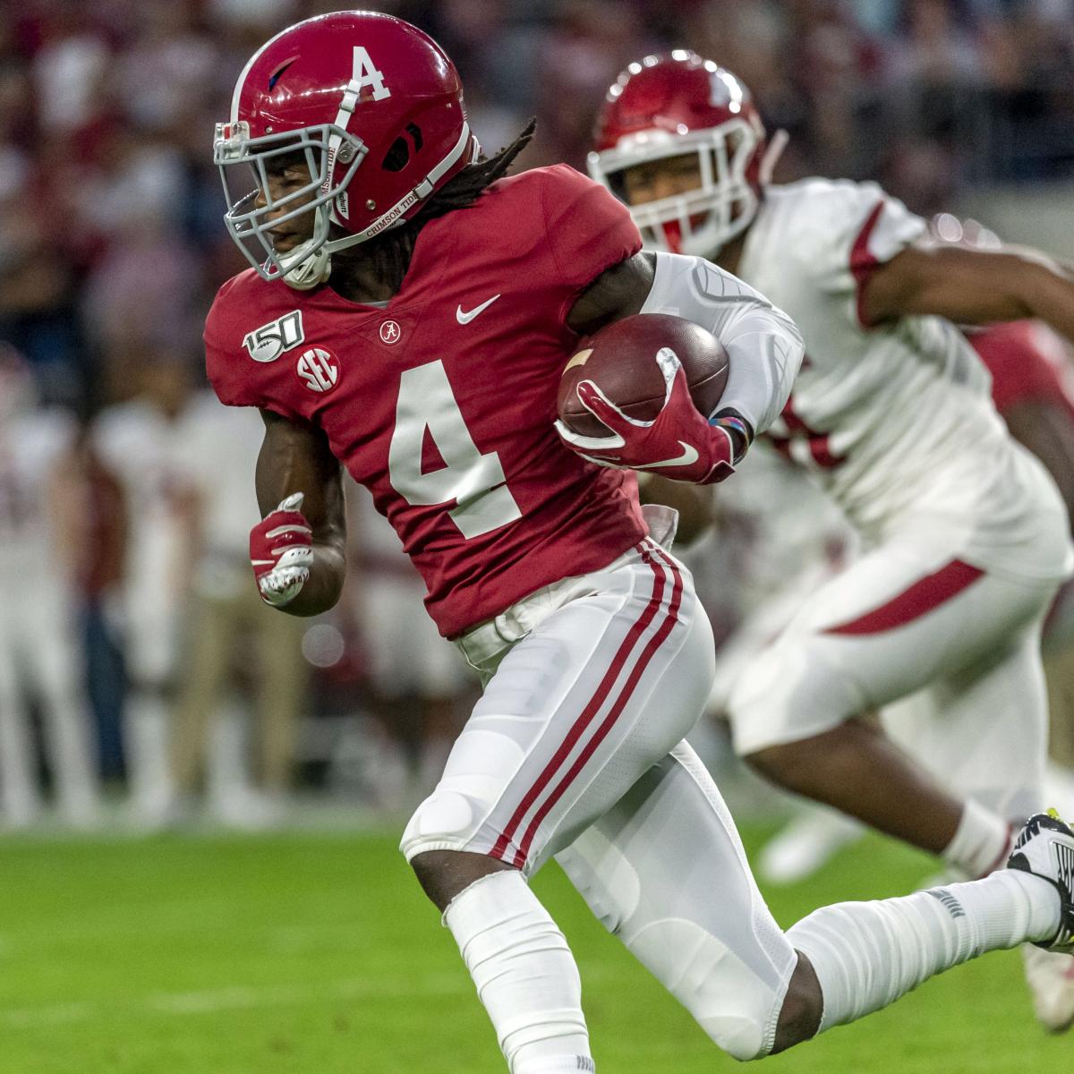 Alabama Wr Jerry Jeudy Declares For 2020 Nfl Draft Bleacher