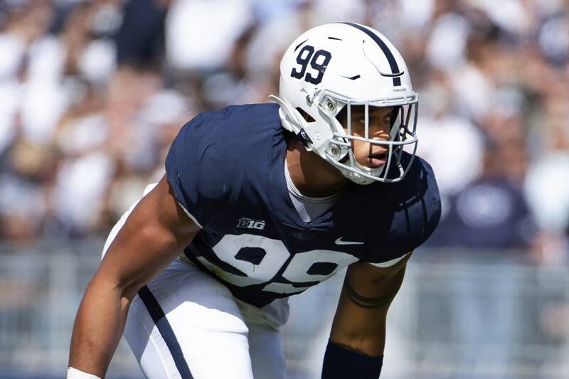 Penn State Star Yetur Gross Matos Declares For 2020 Nfl Draft
