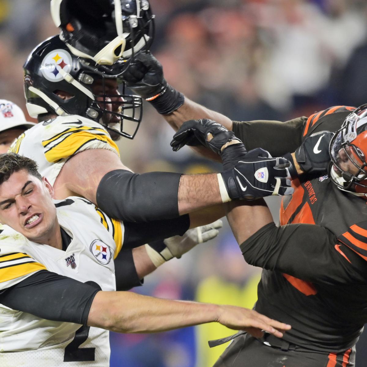 Maurkice Pouncey Says Myles Garrett 'Absolutely' Should Be ...