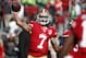 FILE - In this Sunday, Jan. 1, 2017, file photo, San Francisco 49ers quarterback Colin Kaepernick (7) warms up before an NFL football game against the Seattle Seahawks in Santa Clara, Calif. Talent or not, Kaepernick won't be setting foot on any NFL field very soon. (AP Photo/Tony Avelar, File)