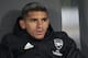 GUIMARAES, PORTUGAL - NOVEMBER 06: Lucas Torreira of Arsenal FC looks on prior to the UEFA Europa League group F match between Vitoria Guimaraes and Arsenal FC at Estadio Dom Afonso Henriques on November 06, 2019 in Guimaraes, Portugal. (Photo by Quality Sport Images/Getty Images)