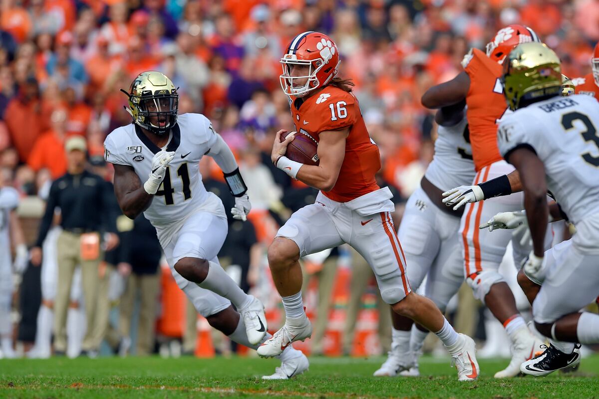 Trevor Lawrence Shines as No. 3 Clemson Beats Wake Forest in ...