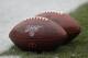 NFL footballs before an NFL football game between the Tampa Bay Buccaneers and the New Orleans Saints Sunday, Nov. 17, 2019, in Tampa, Fla. (AP Photo/Mark LoMoglio)