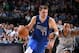 DALLAS, TX - NOVEMBER 18: Luka Doncic #77 of the Dallas Mavericks handles the ball against the San Antonio Spurs on November 18, 2019 at the American Airlines Center in Dallas, Texas. NOTE TO USER: User expressly acknowledges and agrees that, by downloading and or using this photograph, User is consenting to the terms and conditions of the Getty Images License Agreement. Mandatory Copyright Notice: Copyright 2019 NBAE (Photo by Glenn James/NBAE via Getty Images)