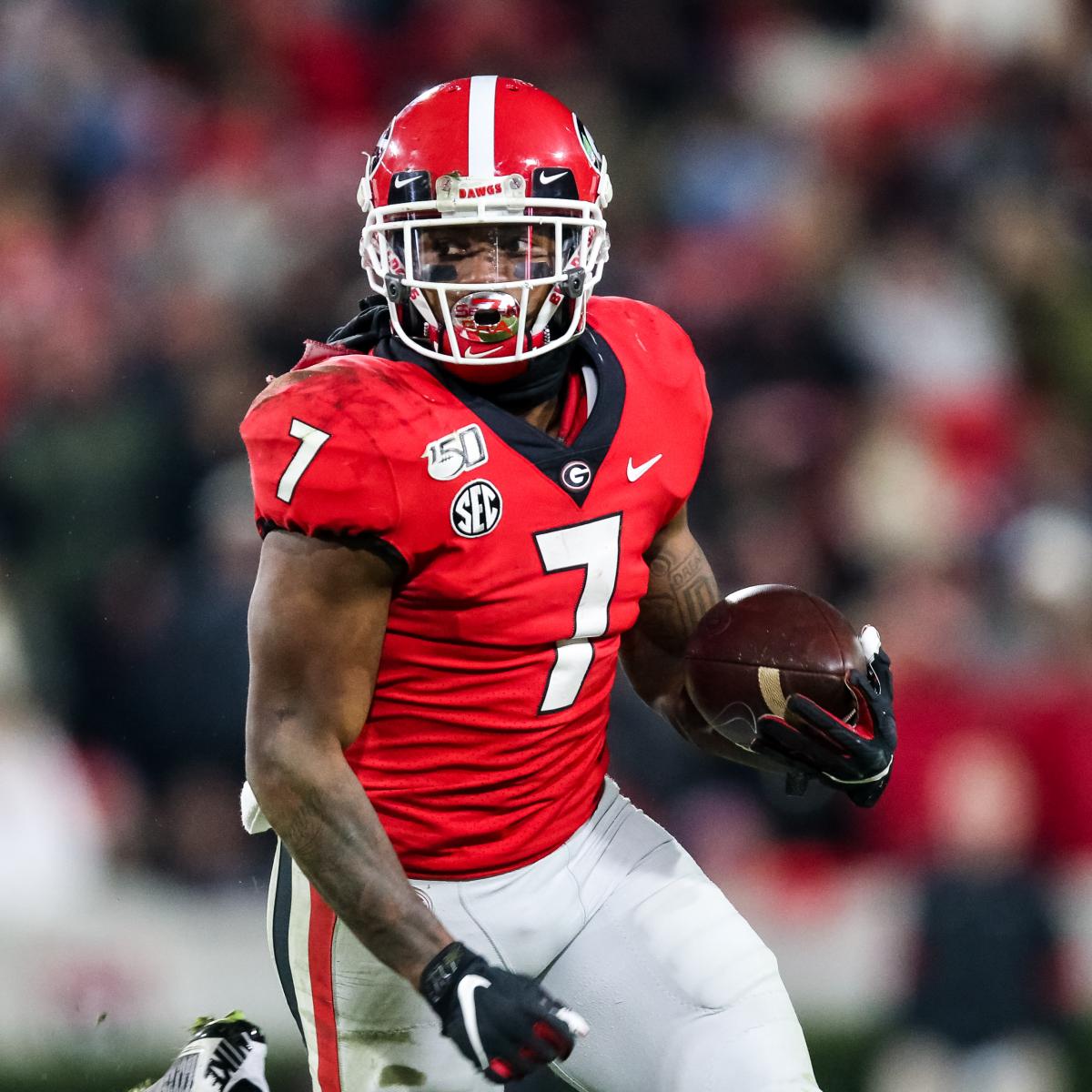 Georgia RB D'Andre Swift Undecided on 2020 NFL Draft Despite Reports | Bleacher Report ...