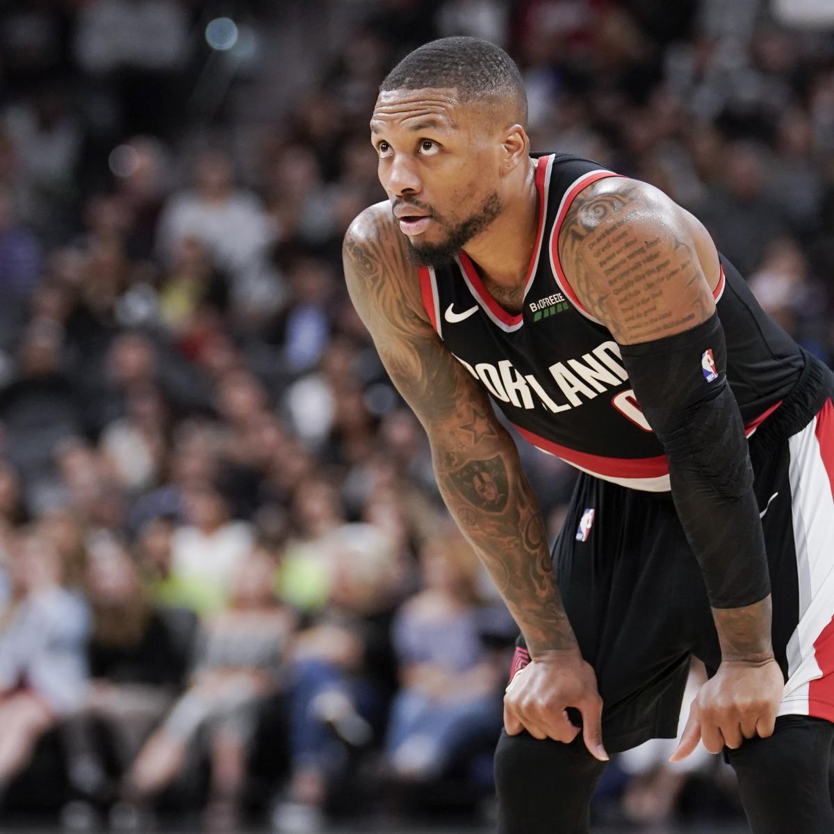 Damian Lillard Named Reserve for 2020 NBA All-Star Game, Compete