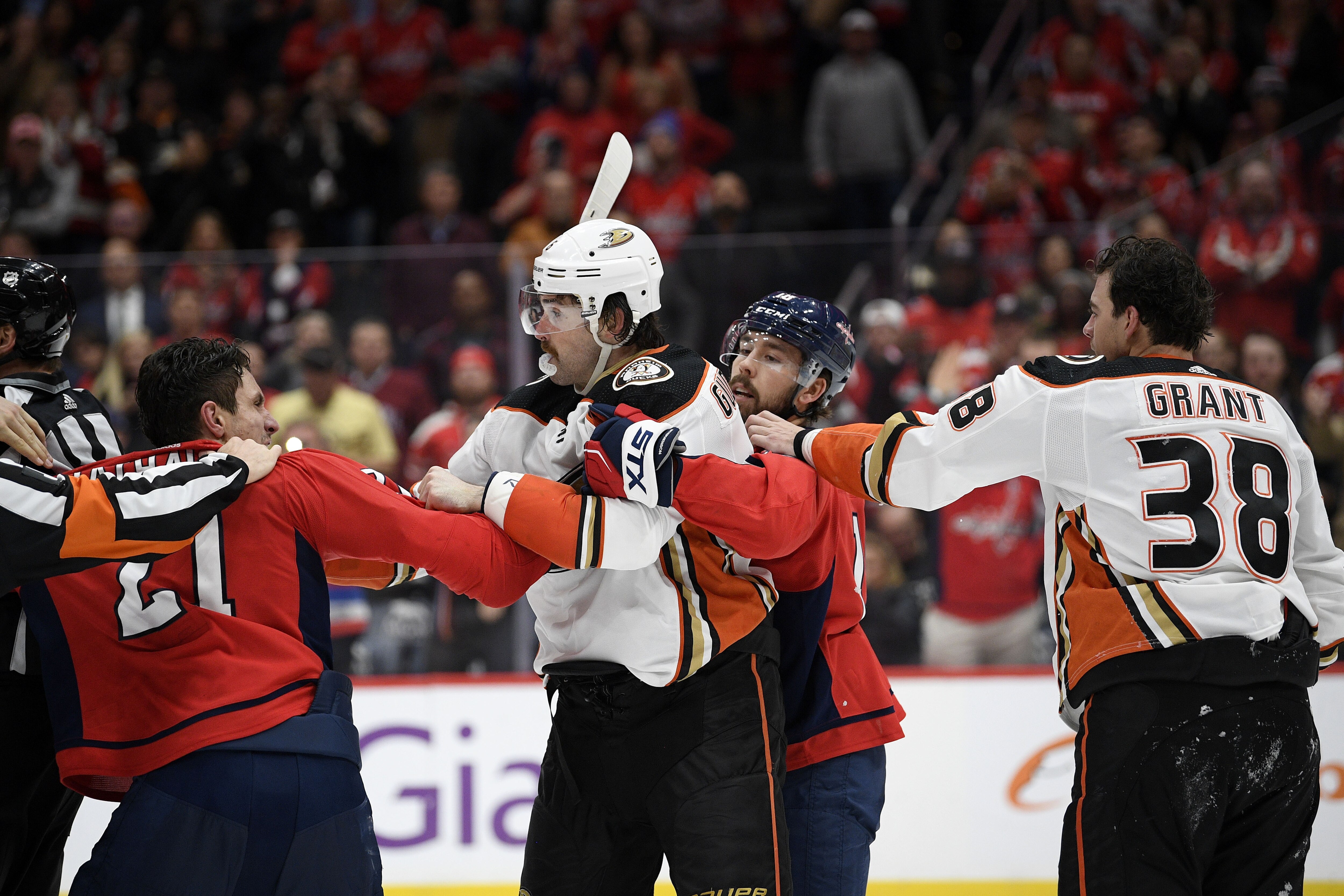 Capitals' Garnet Hathaway Suspended 3 
