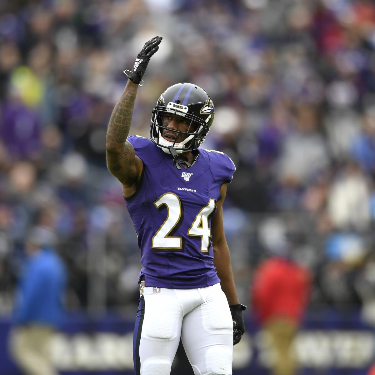 Ravens CB Marcus Peters Says He Doesn't Have Chip on Shoulder After ...