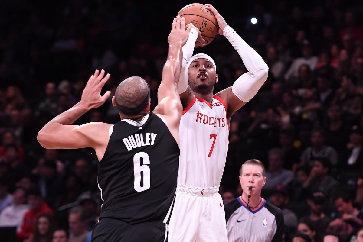 Carmelo Anthony Says Jared Dudley Wasn T Keeping A Roster Spot From Me Bleacher Report Latest News Videos And Highlights