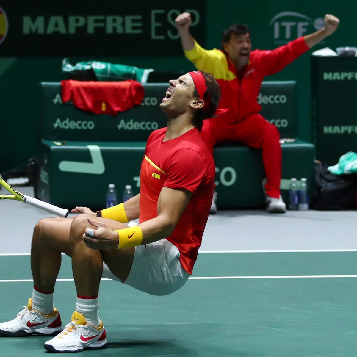 Davis Cup Finals 2019 Spain vs. Canada Set After Semifinal Results
