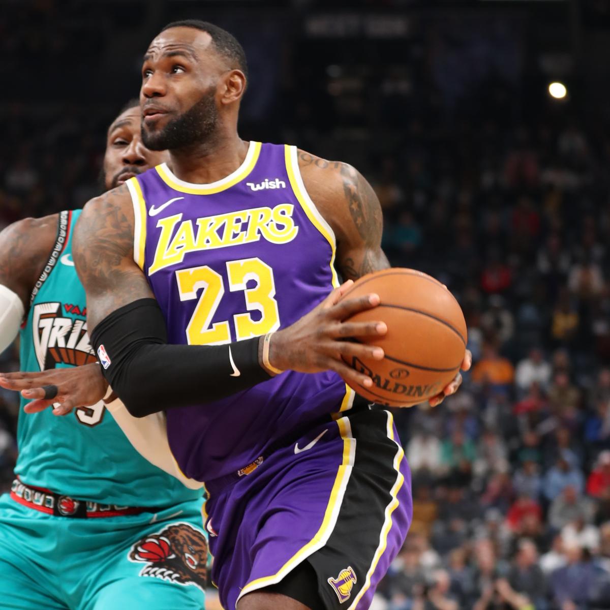 LeBron James Drops 30 to Power Lakers Past Grizzlies as Ja ...