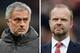 A combination of file pictures created in London on August 24, 2018 shows Manchester United's Portuguese manager Jose Mourinho (L) on the touchline ahead of the English FA Cup fifth round football match between Huddersfield Town and Manchester United at the John Smith's stadium in Huddersfield, northern England on February 17, 2018 and Manchester United's executive vice-chairman Ed Woodward (R) standing on the pitch before the start of the English Premier League football match between Manchester United and Everton at Old Trafford in Manchester, north west England, on April 3, 2016. - Jose Mourinho on on August 24, 2018 denied a rift with executive vice-chairman Ed Woodward despite growing speculation over the power structure at Manchester United. (Photo by OLI SCARFF / AFP) (Photo credit should read OLI SCARFF/AFP via Getty Images)