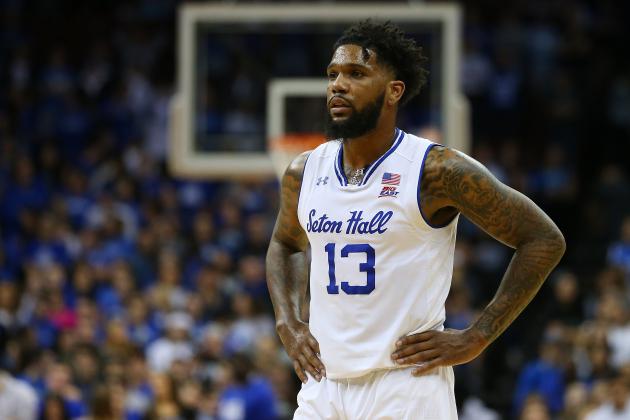 NEWARK, NJ - NOVEMBER 23: Myles Powell #13 of the Seton Hall Pirates in action against the Florida A&M Rattlers during a college basketball game at Prudential Center on November 23, 2019 in Newark, New Jersey. Seton Hall defeated Florida A&M 87-51. (Photo by Rich Schultz/Getty Images)