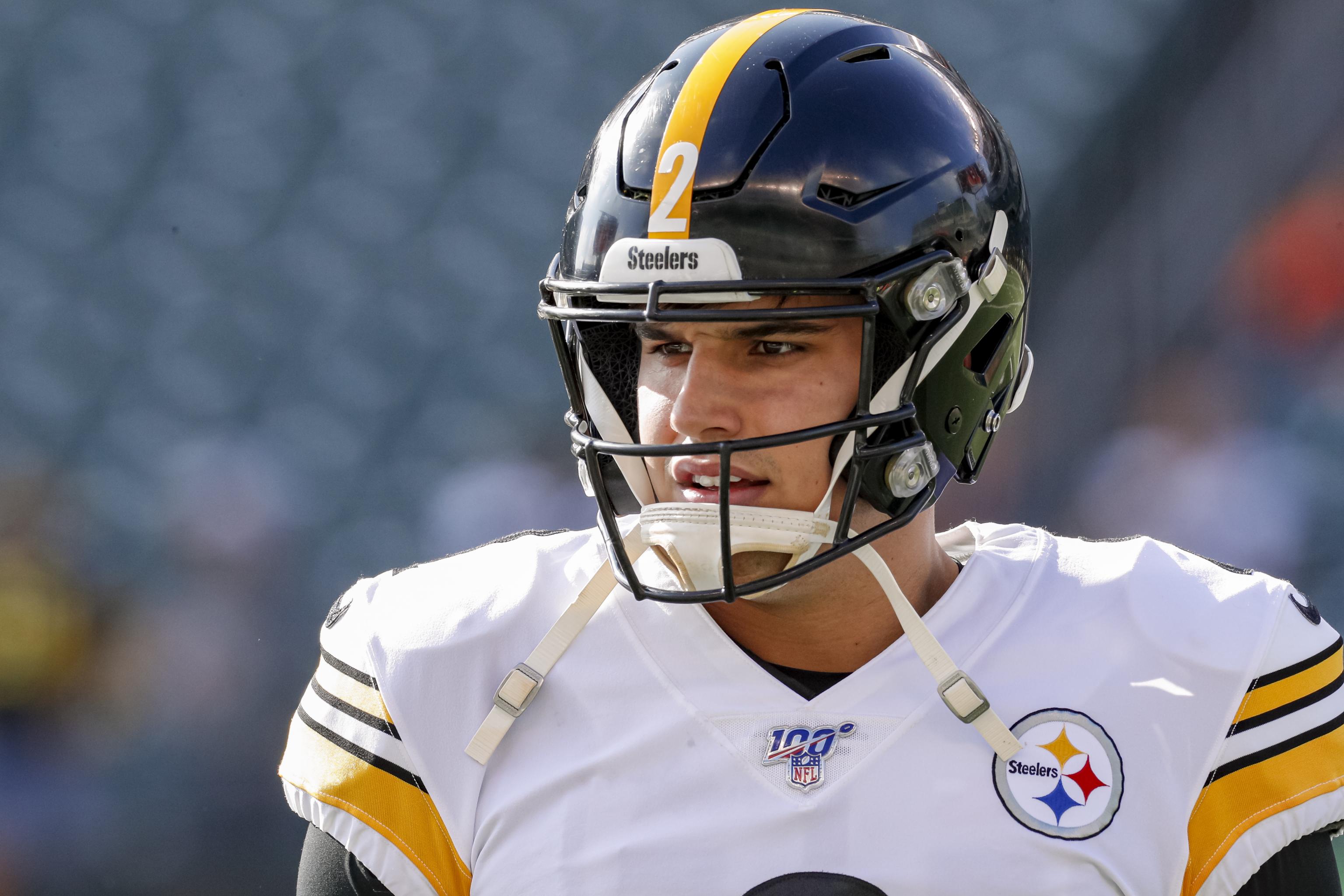 Mason Rudolph benched in Pittsburgh Steelers' win over Cincinnati Bengals 