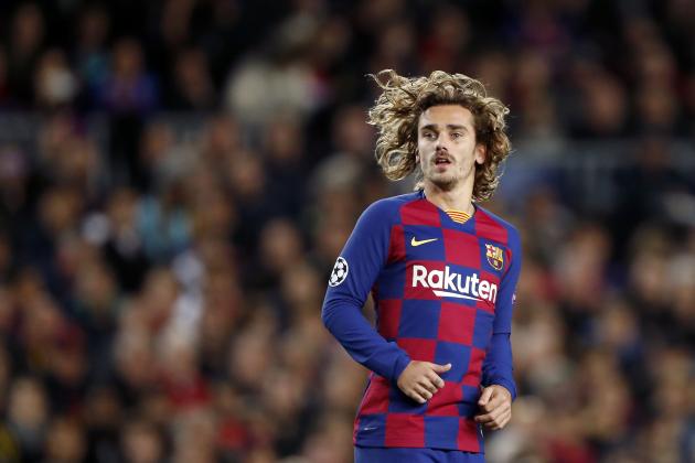 Antoine Griezmann of FC Barcelona during the UEFA Champions League group F match between FC Barcelona and Borussia Dortmund at Camp Nou on November 27, 2019 in Barcelona, Spain(Photo by ANP Sport via Getty Images)