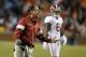 Alabama head coach Nick Saban reacts to a personal foul call during the second half of an NCAA college football game against Auburn, Saturday, Nov. 30, 2019, in Auburn, Ala. (AP Photo/Butch Dill)