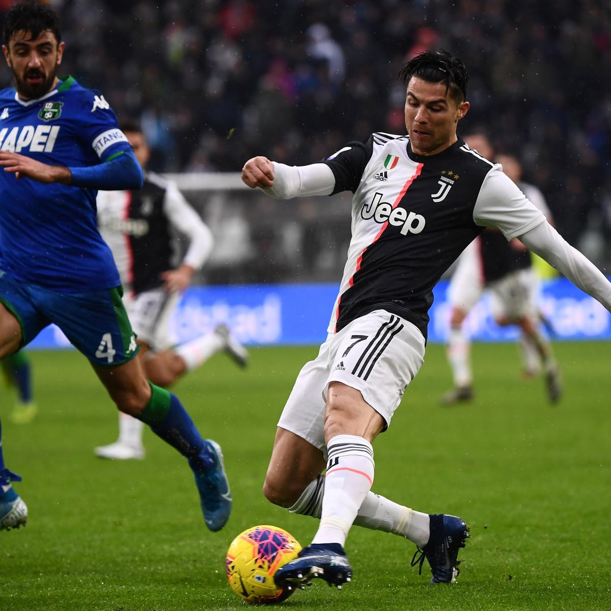 Cristiano Ronaldo Scores But Sassuolo Hold Juventus To 2 2 Draw In Serie A Bleacher Report Latest News Videos And Highlights